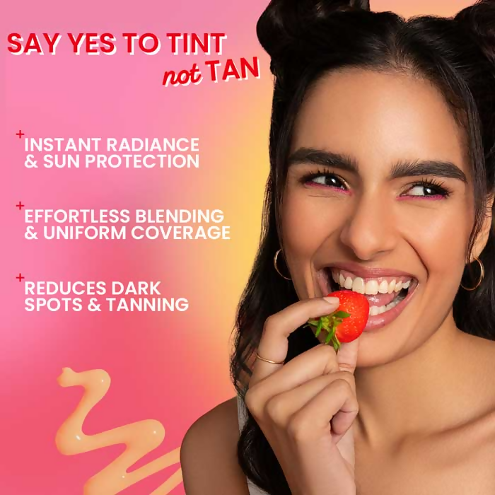 Dot & Key Strawberry Dew Tinted Sunscreen SPF 50+ PA++++ 03 Sand - Distacart