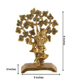 Heyearth Lord Ganesh Statues With Tree,Ganesha Figurine,Lord Ganesha Idol