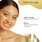 Pilgrim 24K Gold Beauty Oil For Glowing Skin, Deep Nourishing, Anti Aging, Make Up Primer - Distacart