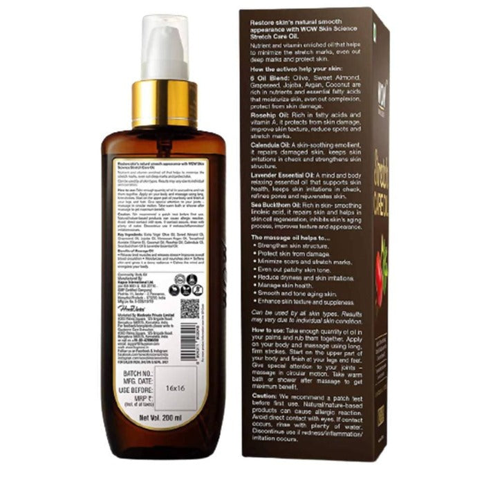Wow Skin Science Stretch Care Oil