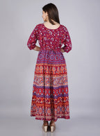 Vamika Multicolor Cotton Printed Party/Casual Wear Kurti (GAM13K)