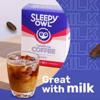 Sleepy Owl Hazelnut Cold Brew Coffee
