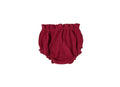 Sunshine Baby Cute Organic Muslin Cotton Bloomers For Babies - Maroon