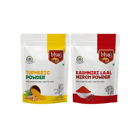 Bhoj Masale Haldi And Kashmiri Lal Mirch Powder