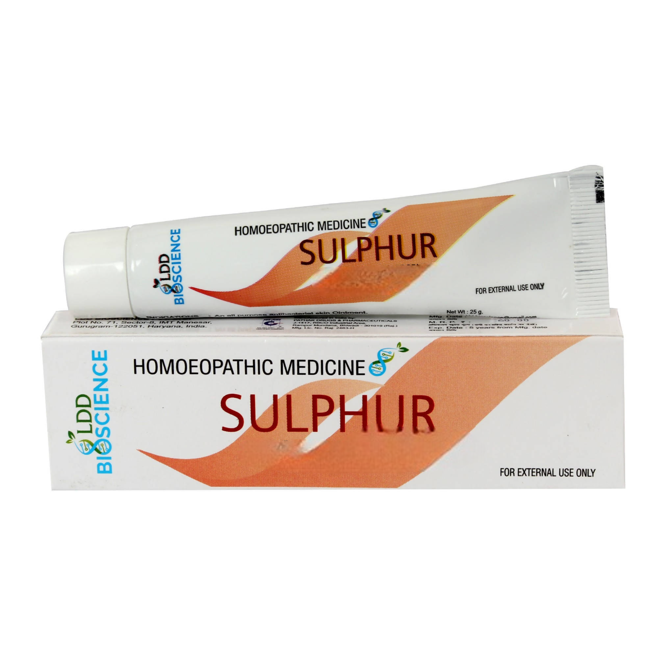 LDD Bioscience Homeopathy Sulphur Ointment