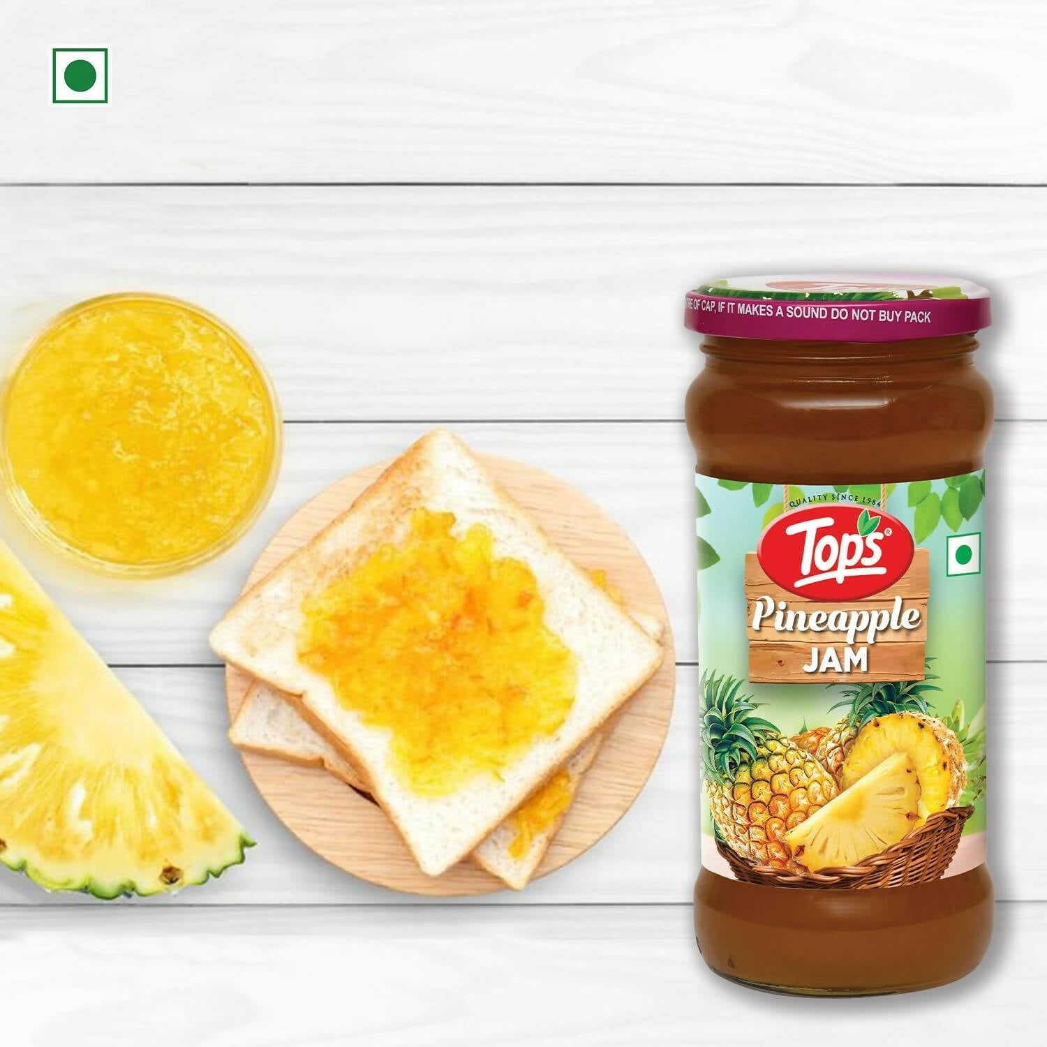 Tops Pineapple Jam - Distacart