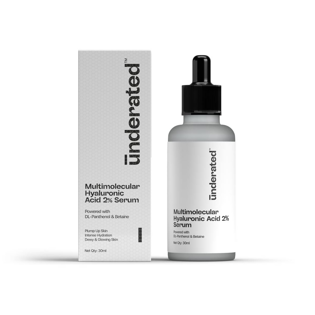 Underated Multimolecular Hyaluronic Acid Serum