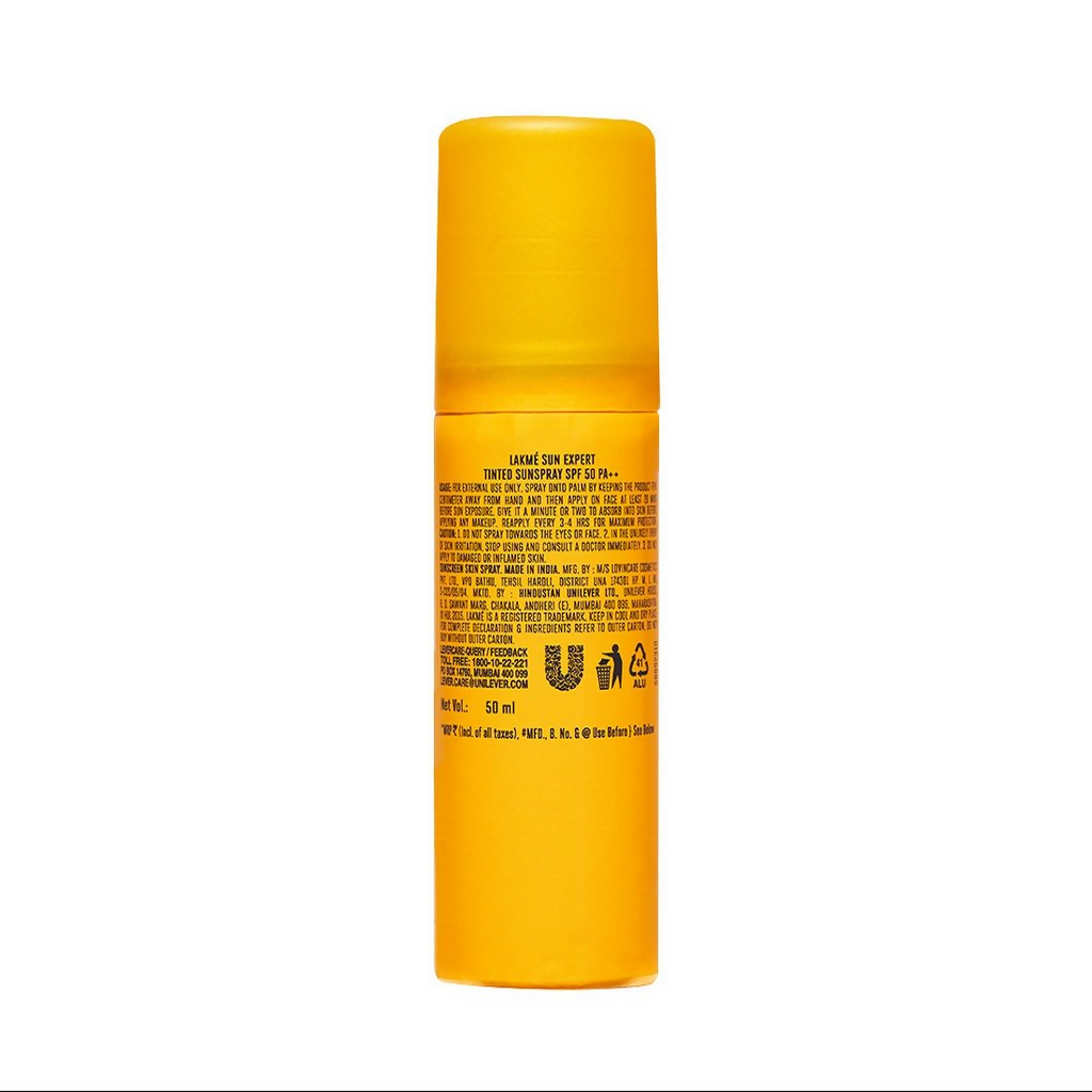 Lakme Sun Expert Tinted PA SPF50++ Spray