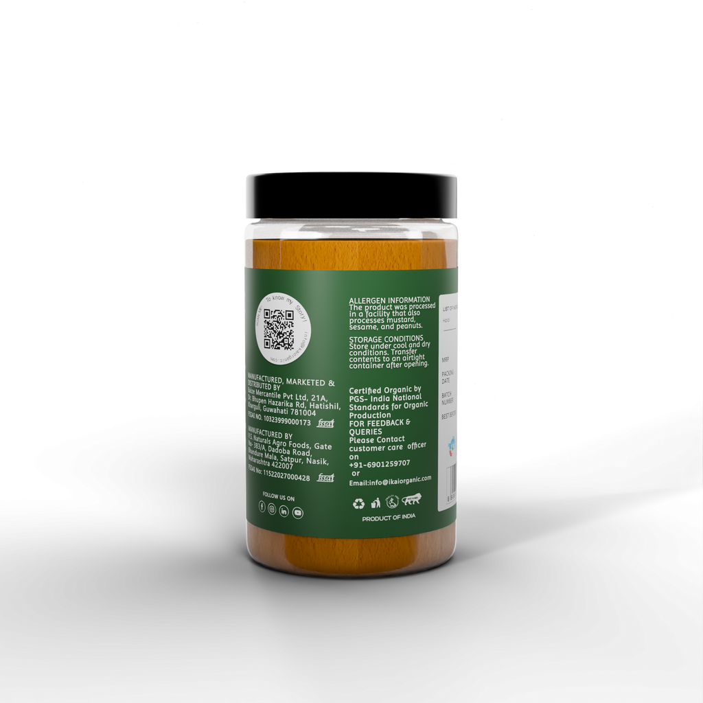 4 - Organic Turmeric Powder - 100g