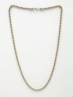 NVR Men's Rhodium-Plated Stainless Steel Chain