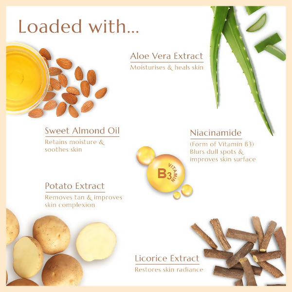 Provalo Potato & Licorice Tan Removing and Moisture Awakening Face Mask