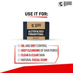 Beardo Activated Charcoal Brick Soap - Distacart