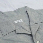 Diva Globe Grey Lapel Collar Shirt - Distacart