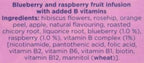 Tetley Super Fruits Boost With Blueberry & Raspberry Tea Bags - Distacart