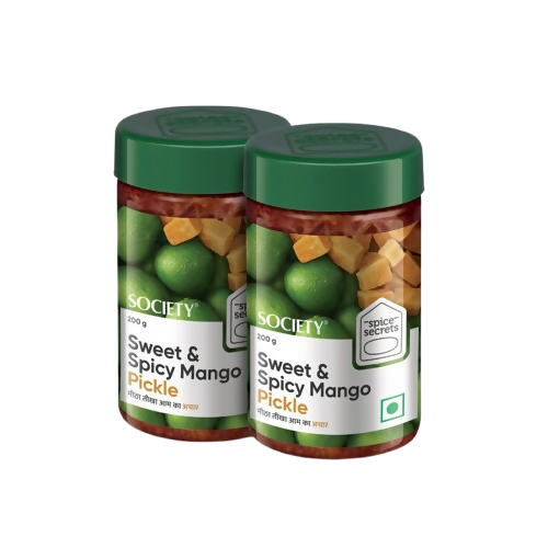 Society Sweet & Spicy Mango Pickle Jar - Distacart