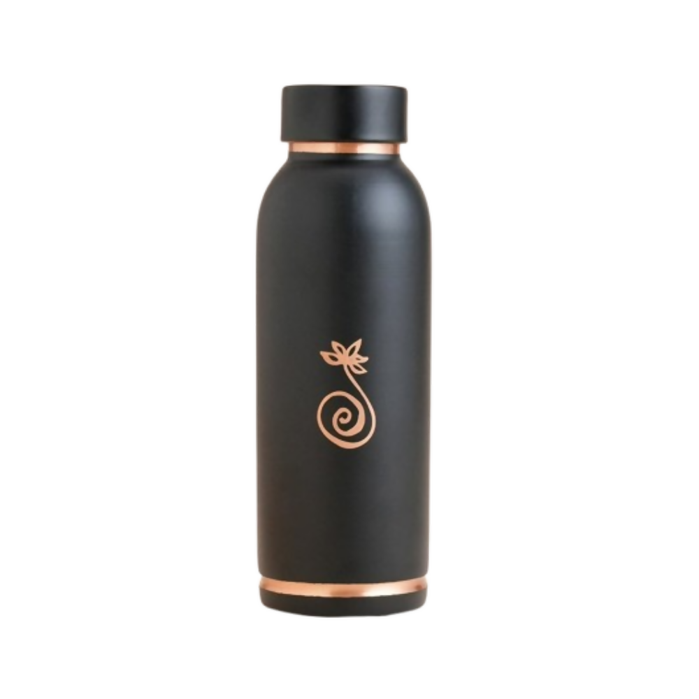 Isha Life Compact Copper Water Bottle (Coated) -700 ml - Distacart