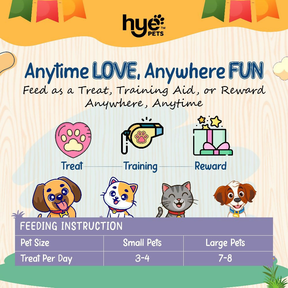 Hye Pets Super Treats For Super Pets – Freeze Dried Treats Made With Goat Milk, Strawberry & Banana - Distacart