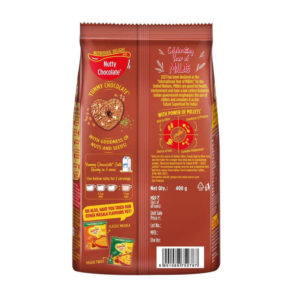 Saffola Oats with Nutty Chocolate - Distacart