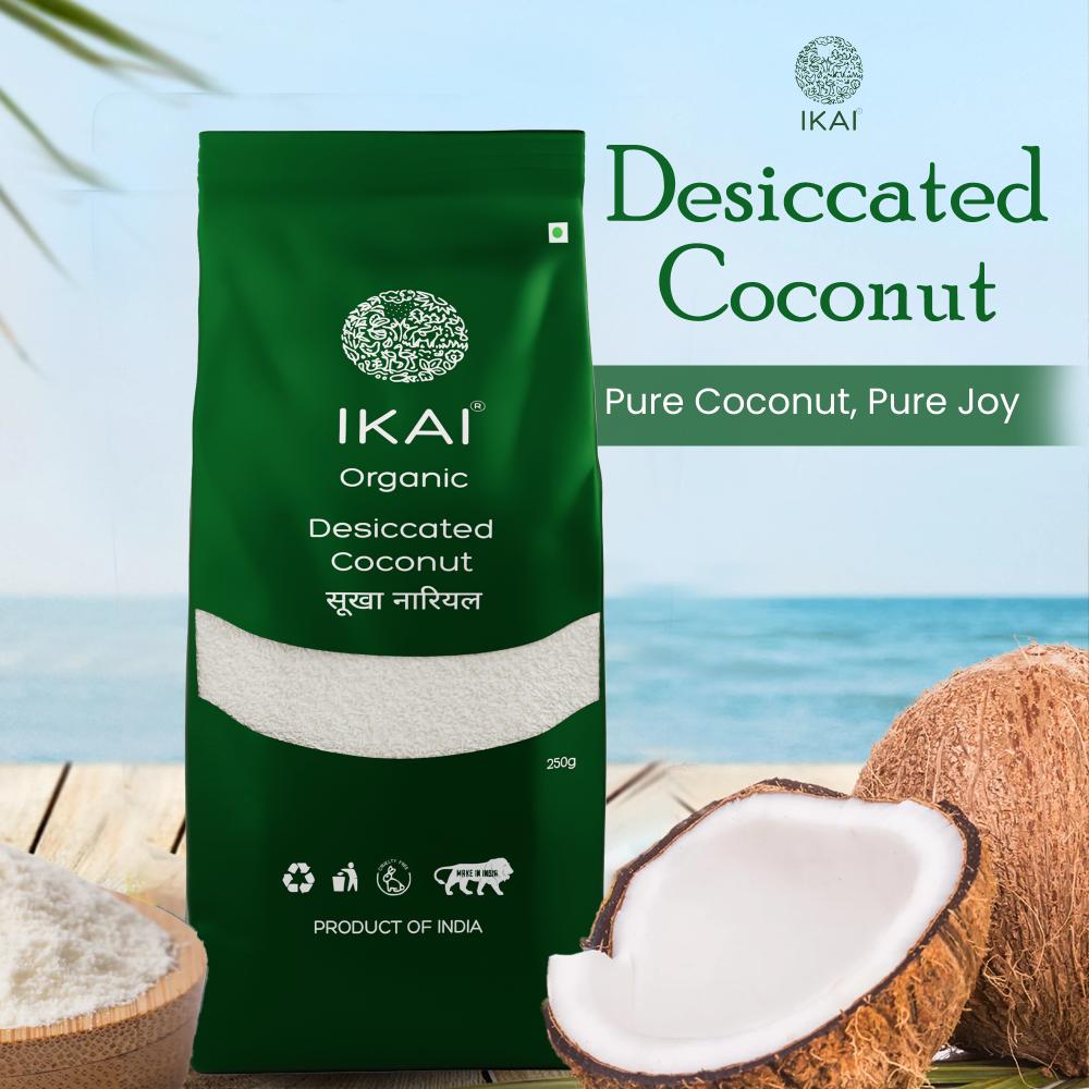 IKAI Natural Desiccated Coconut - Distacart