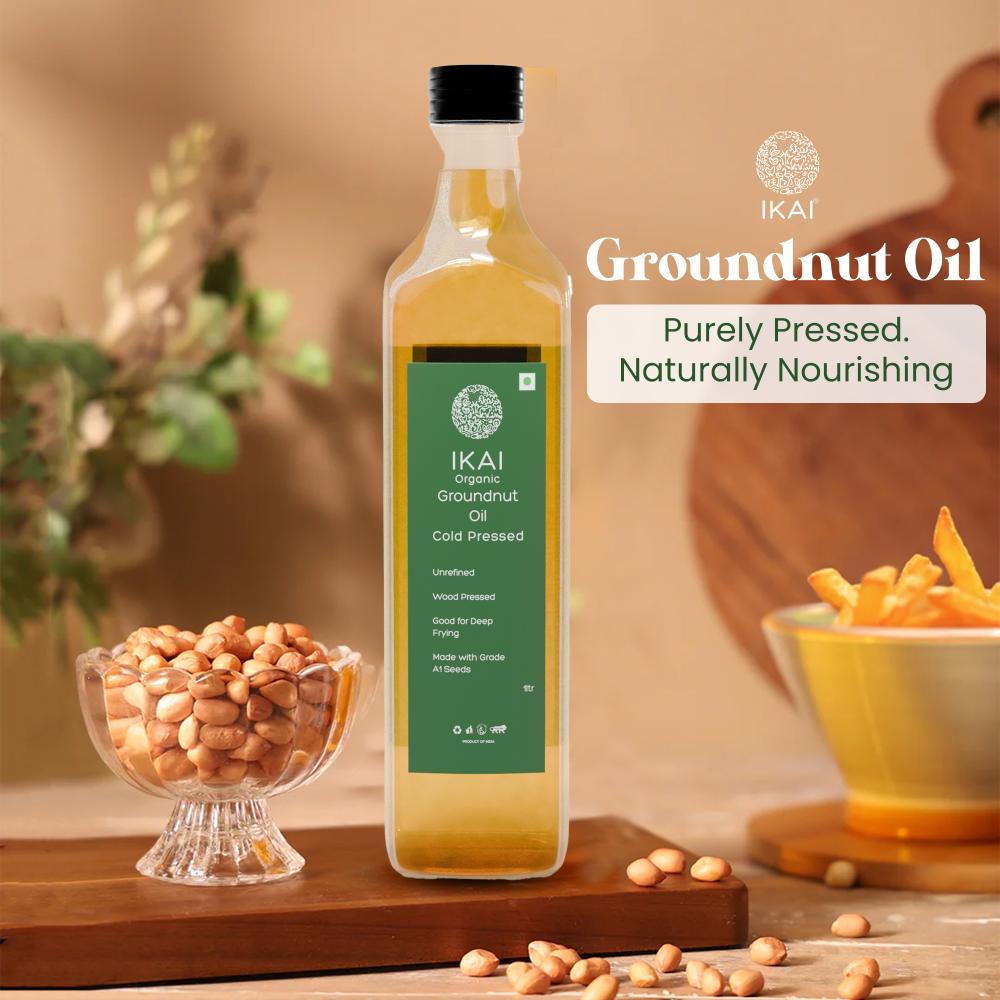 IKAI Organic Groundnut Oil - Distacart