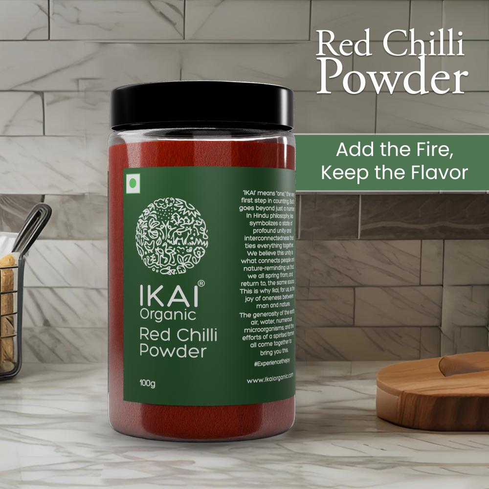 IKAI Organic Red Chilli Powder - Distacart