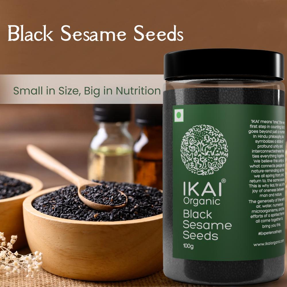 IKAI Organic Black Sesame Seeds - Distacart