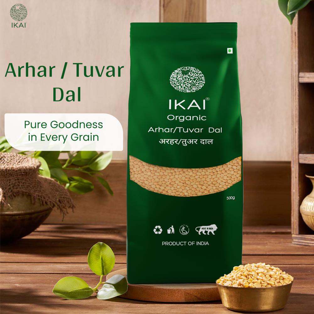 IKAI Organic Arhar/Tuvar Dal - Distacart