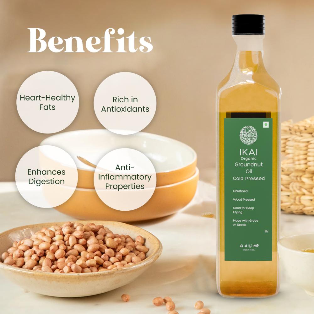 IKAI Organic Groundnut Oil - Distacart