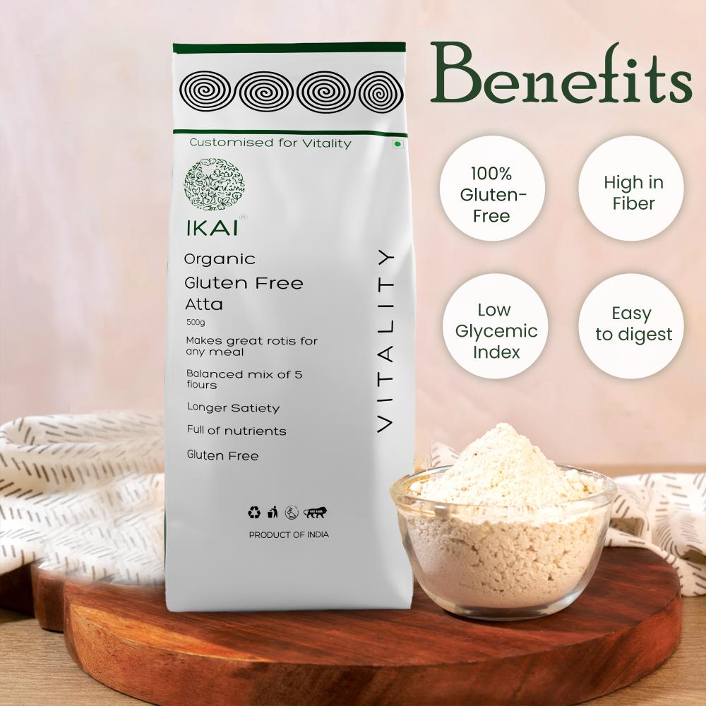 IKAI Organic Gluten Free Atta - Distacart