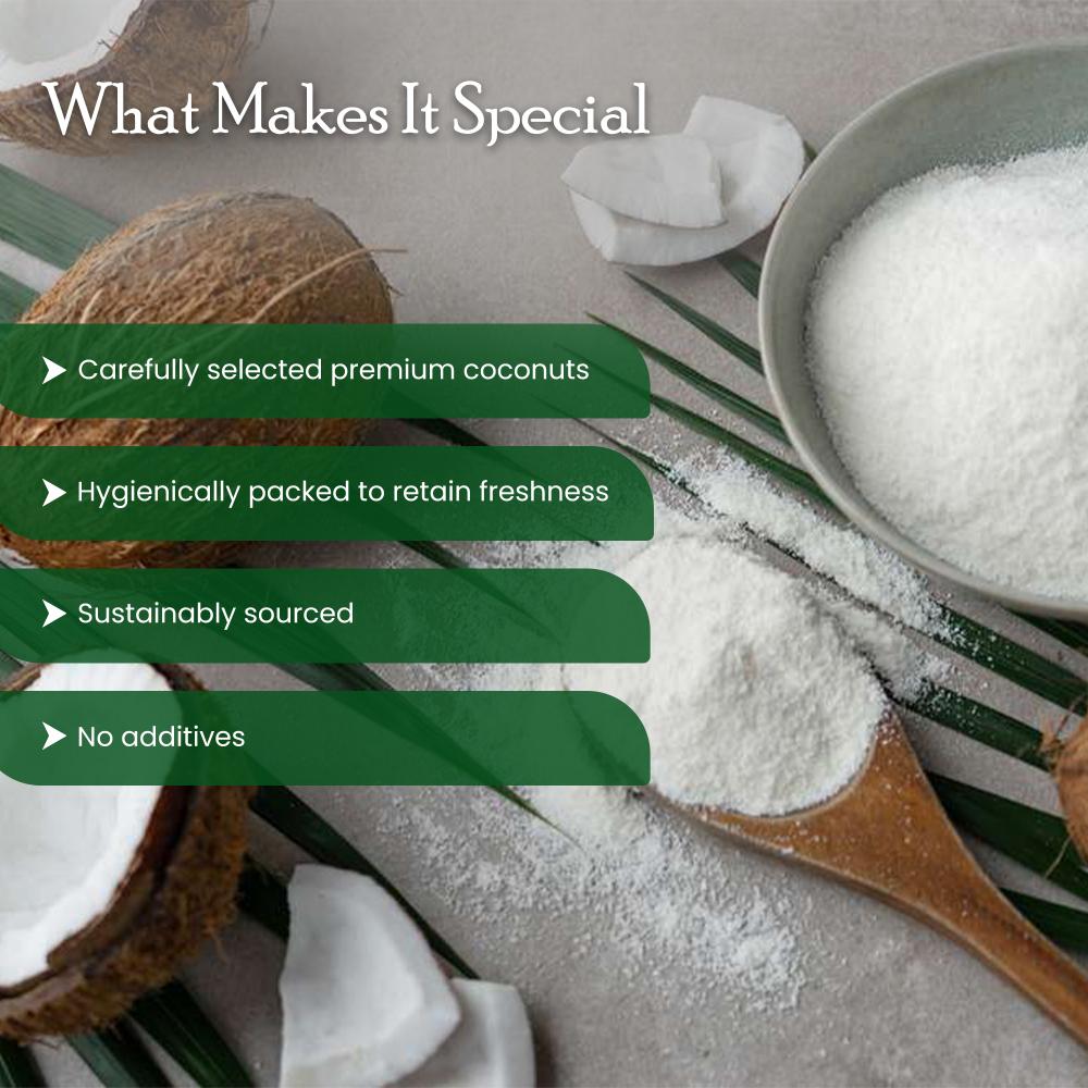 IKAI Natural Desiccated Coconut - Distacart
