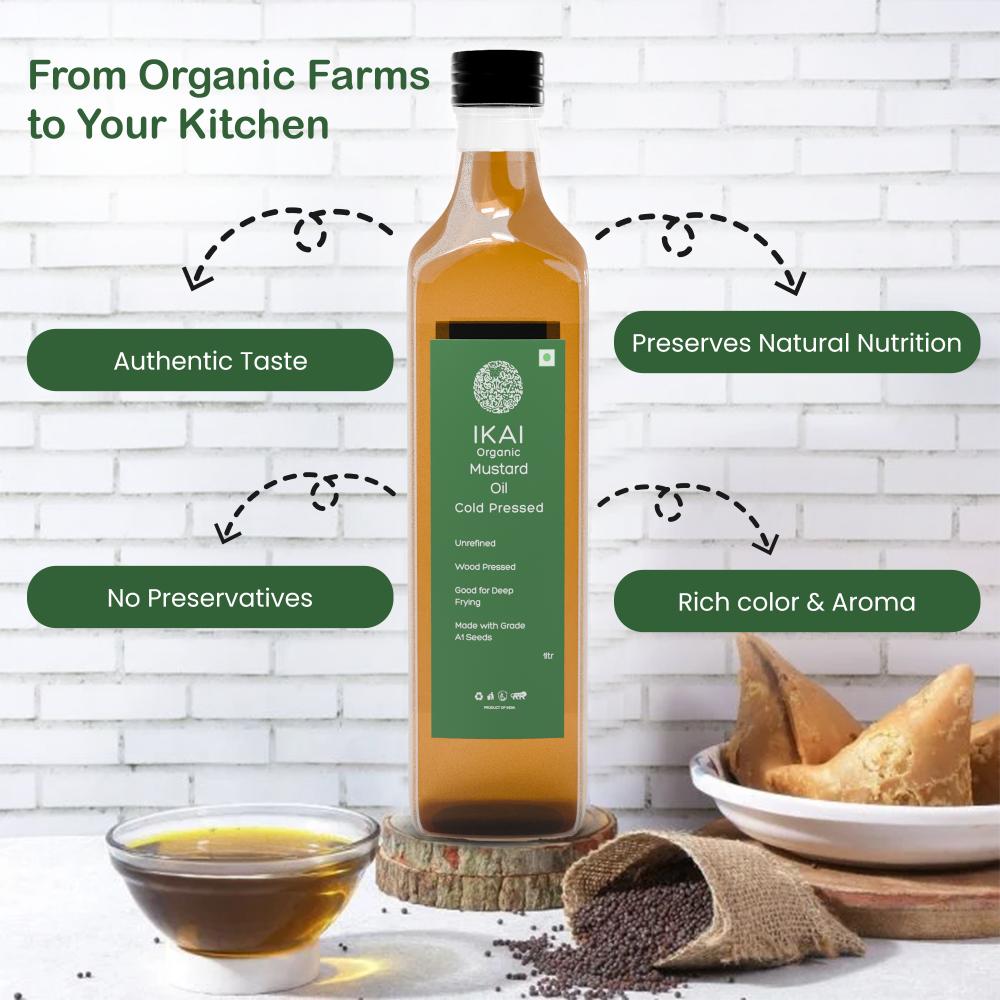 IKAI Organic Mustard Oil - Distacart