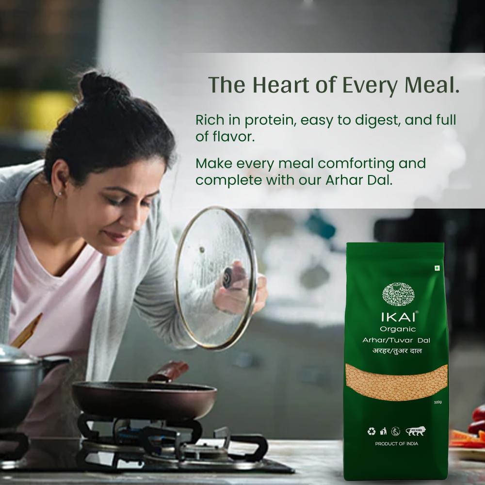 IKAI Organic Arhar/Tuvar Dal - Distacart