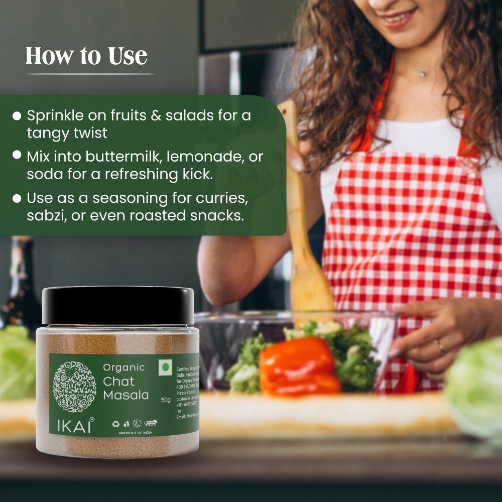 IKAI Organic Chat Masala - Distacart