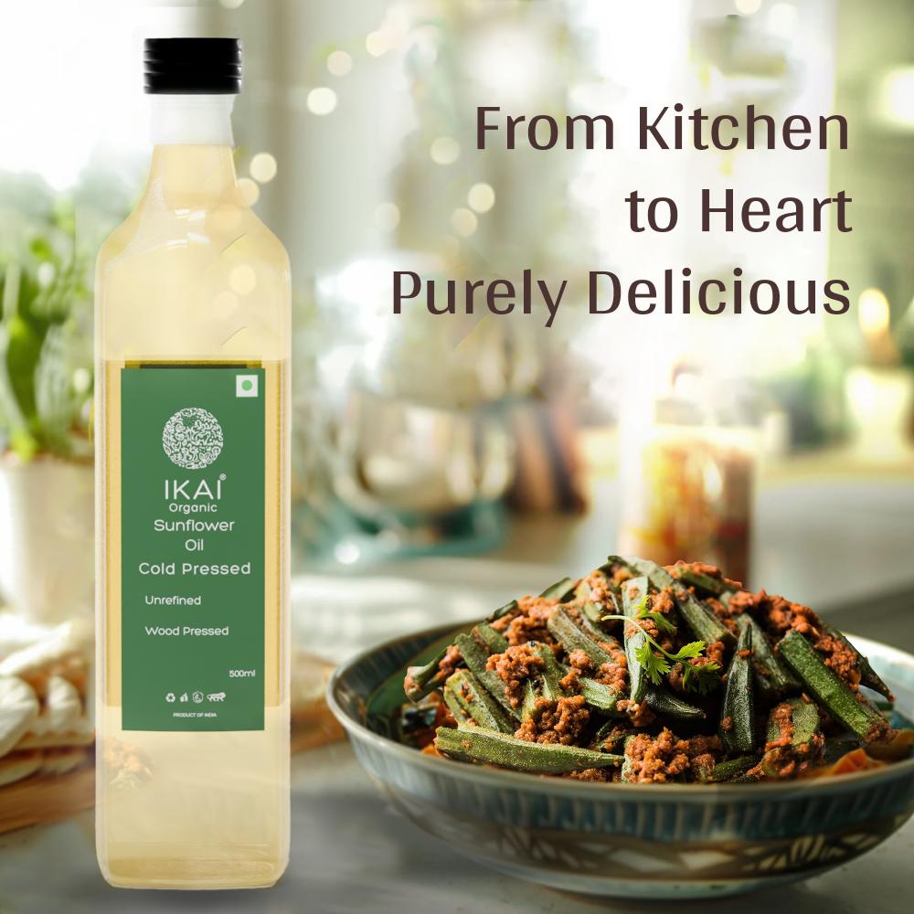 IKAI Organic Sunflower Oil - Distacart