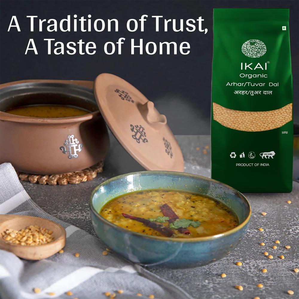 IKAI Organic Arhar/Tuvar Dal - Distacart