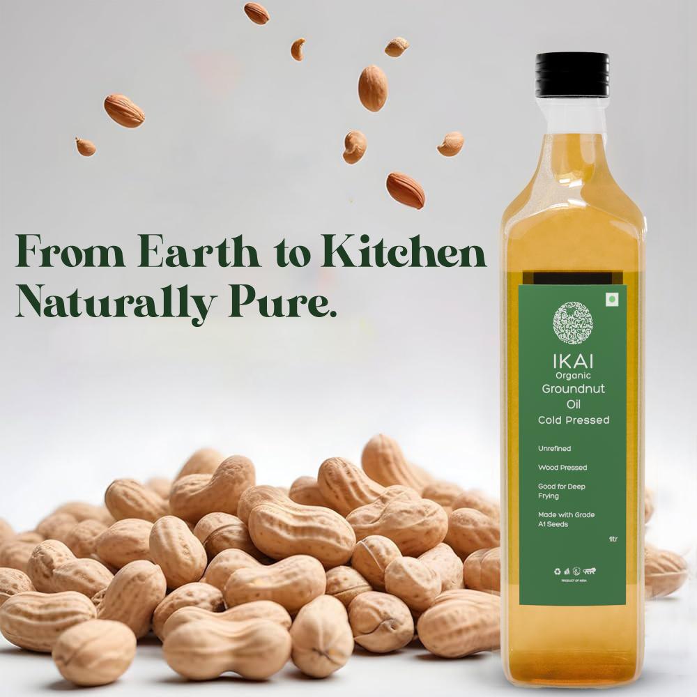 IKAI Organic Groundnut Oil - Distacart