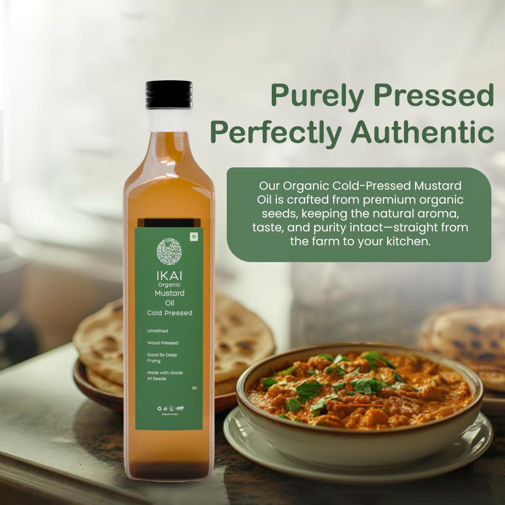 IKAI Organic Mustard Oil - Distacart