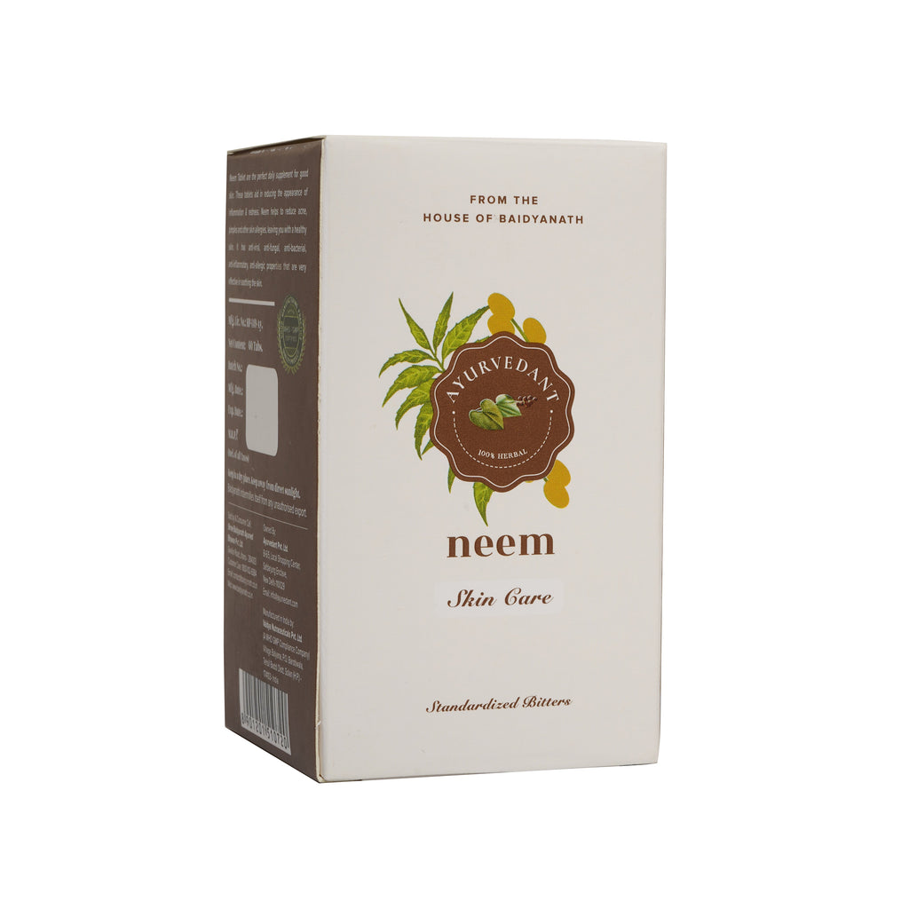 Baidyanath Jhansi Ayurvedant Neem Tablets - Distacart