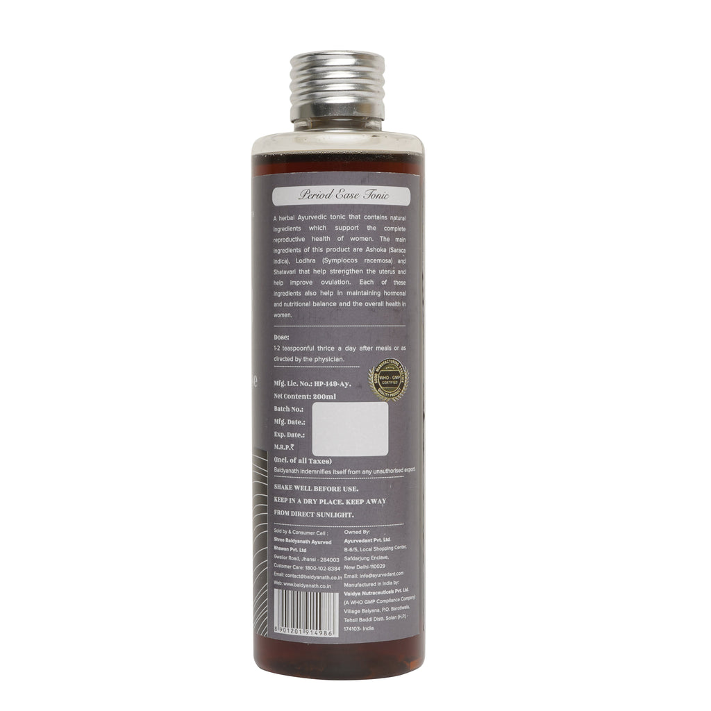 Baidyanath Jhansi Ayurvedant Period Ease Tonic - Distacart