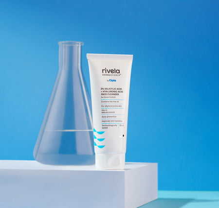 Rivela 2% Salicylic Acid + Hyaluronic Acid Face Cleanser