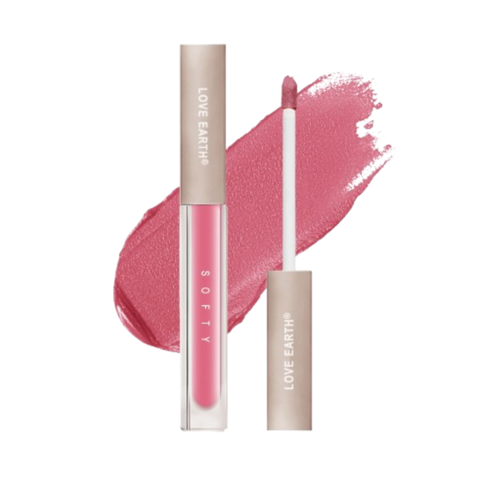 Love Earth Softy Tinty Lipstick - Glaze Pop