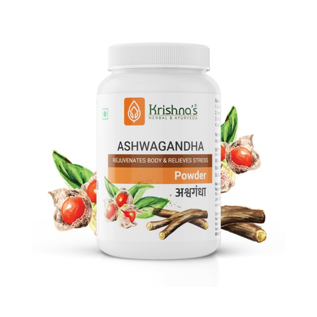 Krishna's Herbal & Ayurveda Ashwagandha Powder