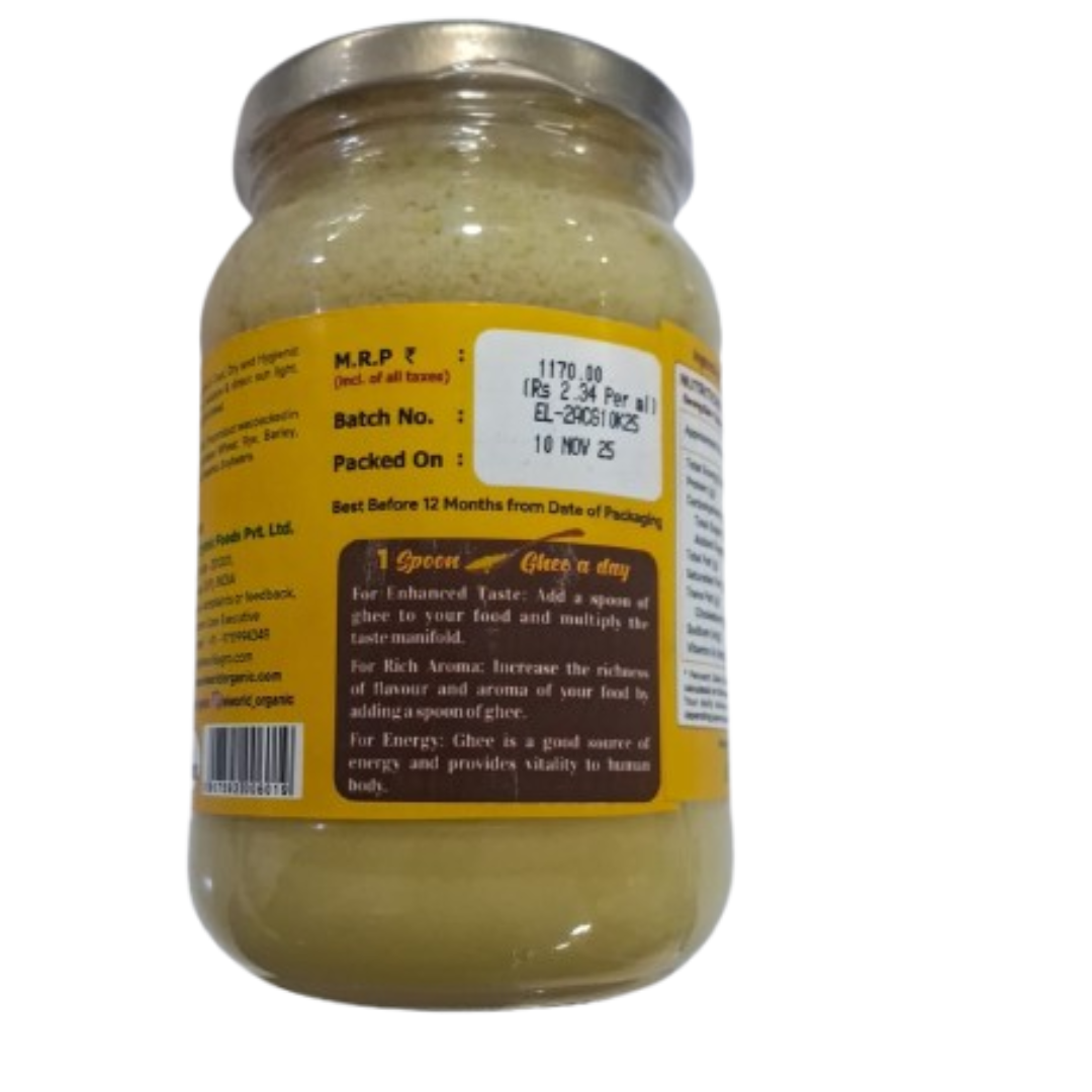 El World Organic Desi Cow Ghee | Cultured Cow Desi Ghee | Made From Grass Fed Cow's Milk - Distacart