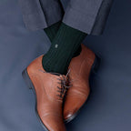 Socksoho Luxury Men Socks Majestic Green