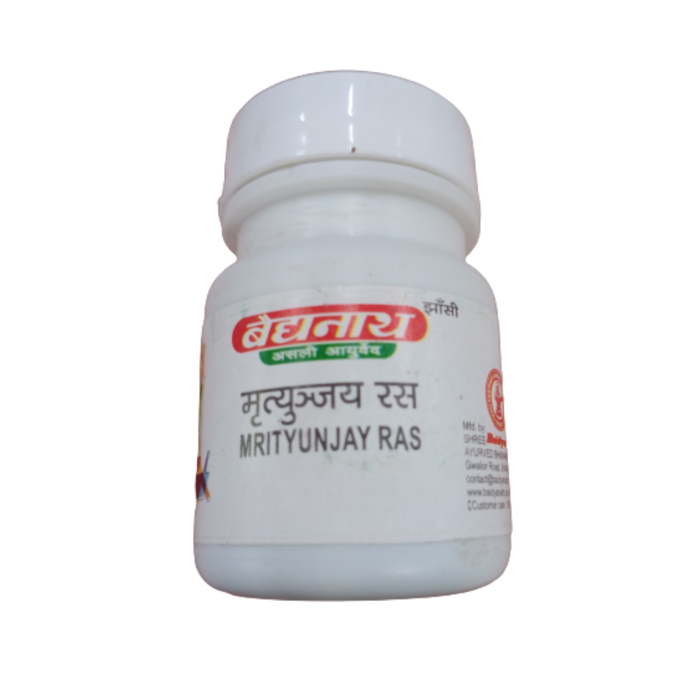 Baidyanath Jhansi Mrityunjaya Ras 40 Tabs - Distacart
