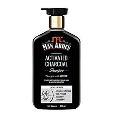 Man Arden Activated Charcoal Shampoo With Argan Oil