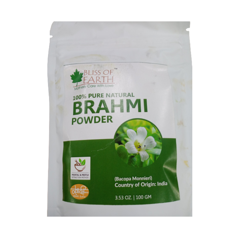 Bliss of Earth 100% Pure Natural Brahmi Powder - Distacart