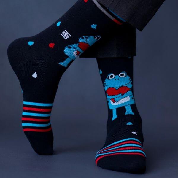 Socksoho Luxury Men Socks Look Into My Eyes Edition