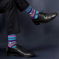Socksoho Luxury Men Socks Blueberry Edition
