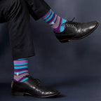Socksoho Luxury Men Socks Blueberry Edition